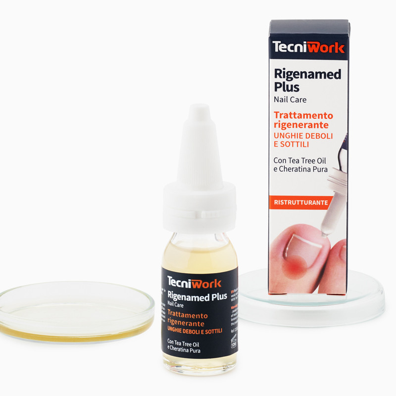 Trattamento rigenerante per unghie deboli e sottili Rigenamed Plus 15 ml