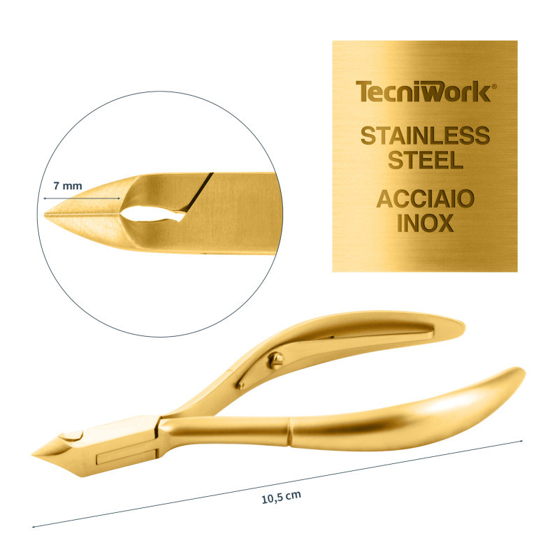 Tronchese professionale Gold Taglio cuticole 7 mm