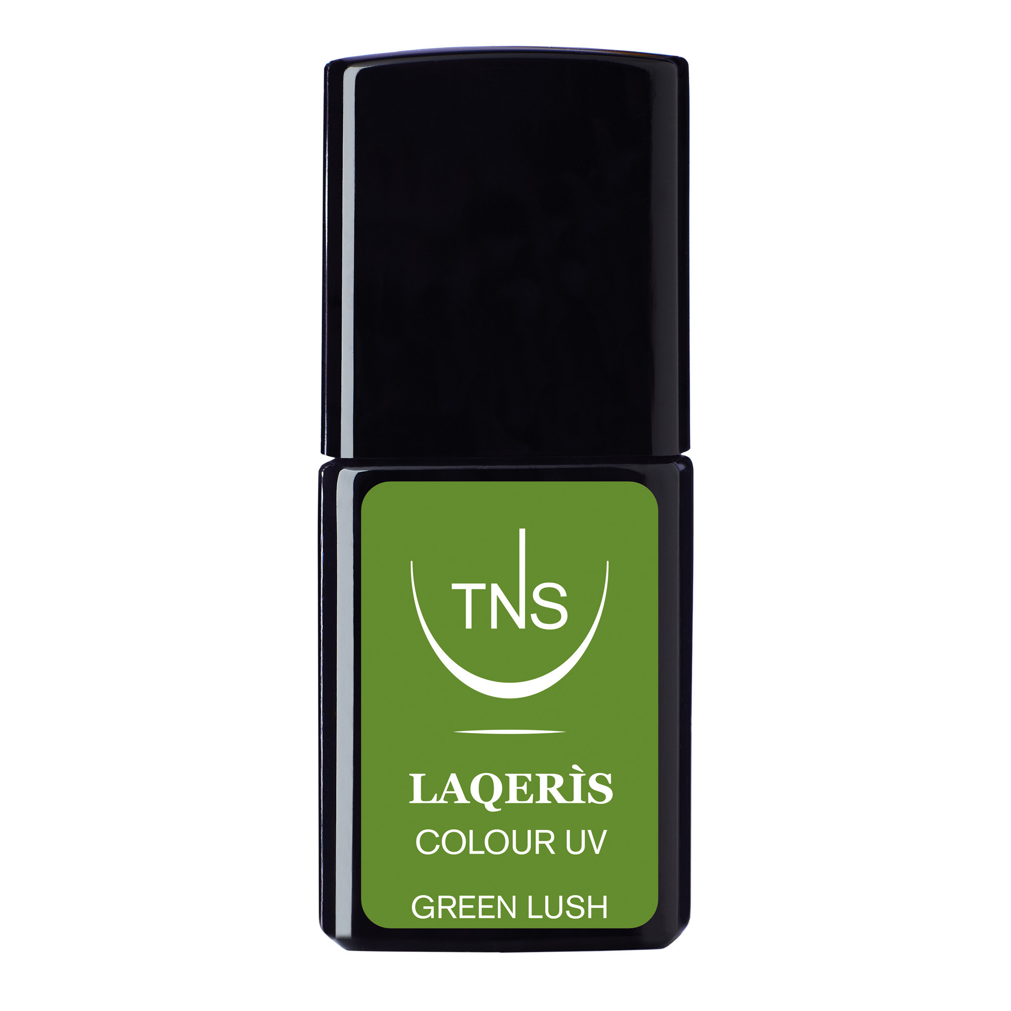 Smalto semipermanente verde Green Lush 10 ml Laqerìs TNS