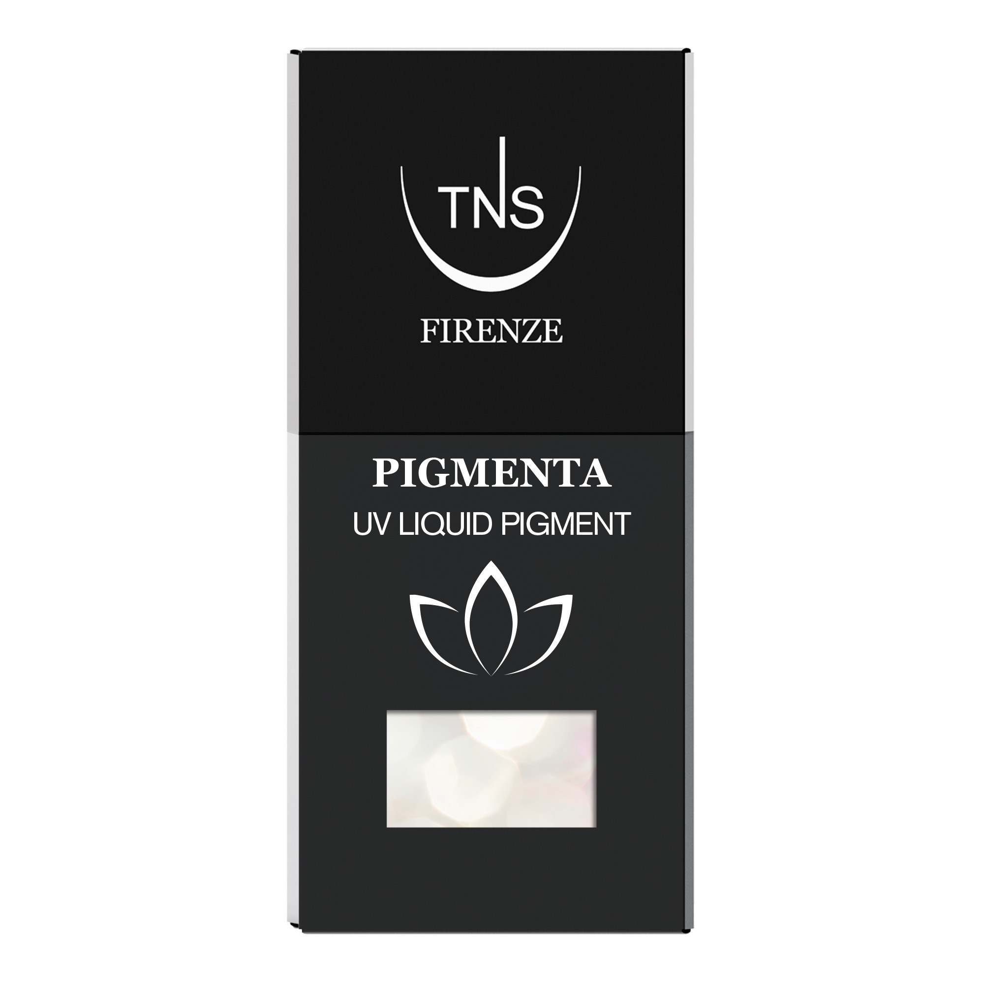 Pigmento Liquido UV Prisma Gloss White bianco iridescente 10 ml Pigmenta TNS