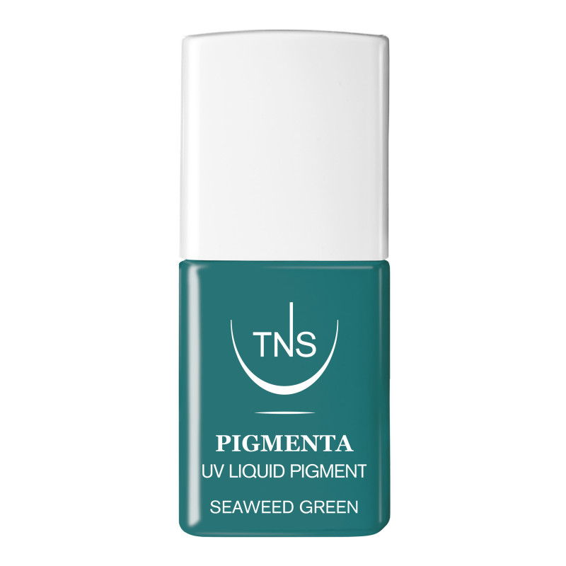 Pigmento Liquido UV Seaweed Green verde smeraldo scuro 10 ml Pigmenta TNS