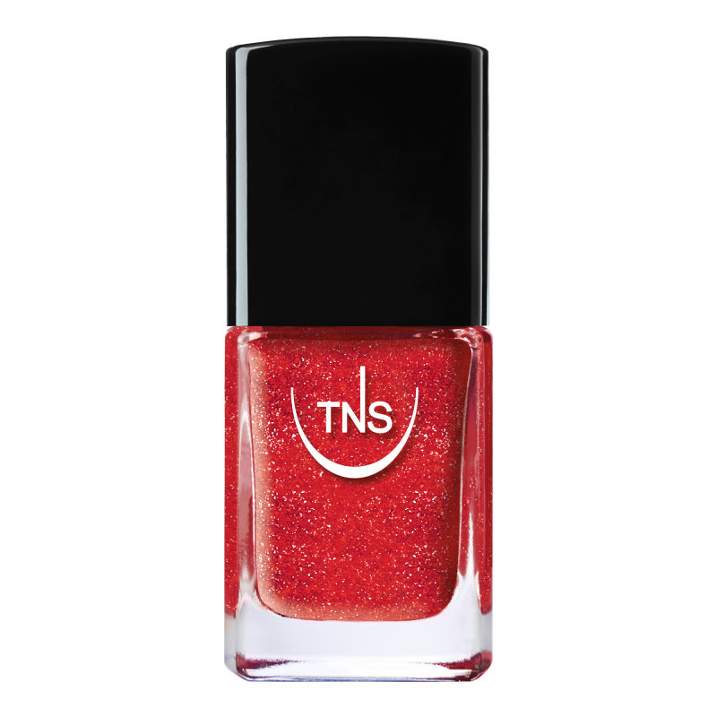 Smalto Red Glitz rosso glitter 10 ml TNS