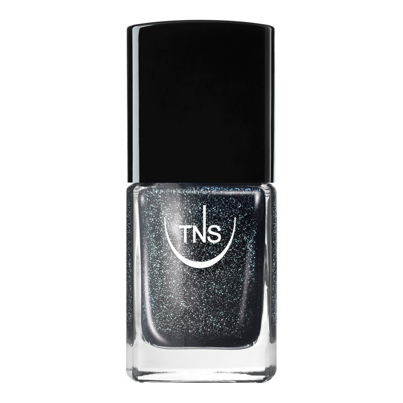 Smalto Midnight Spark nero glitter 10 ml TNS